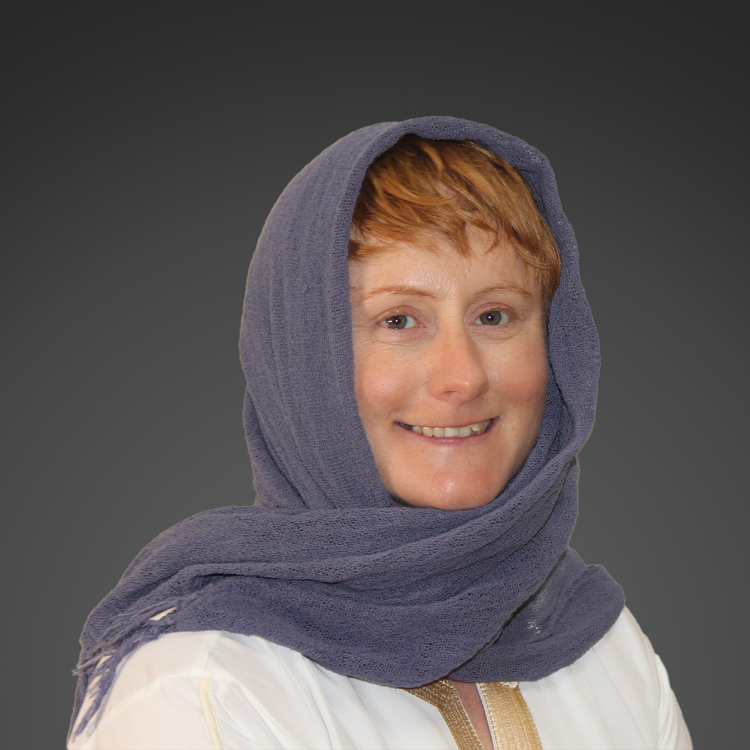 Headshot of Sarah Childs playing the role of Brethren member